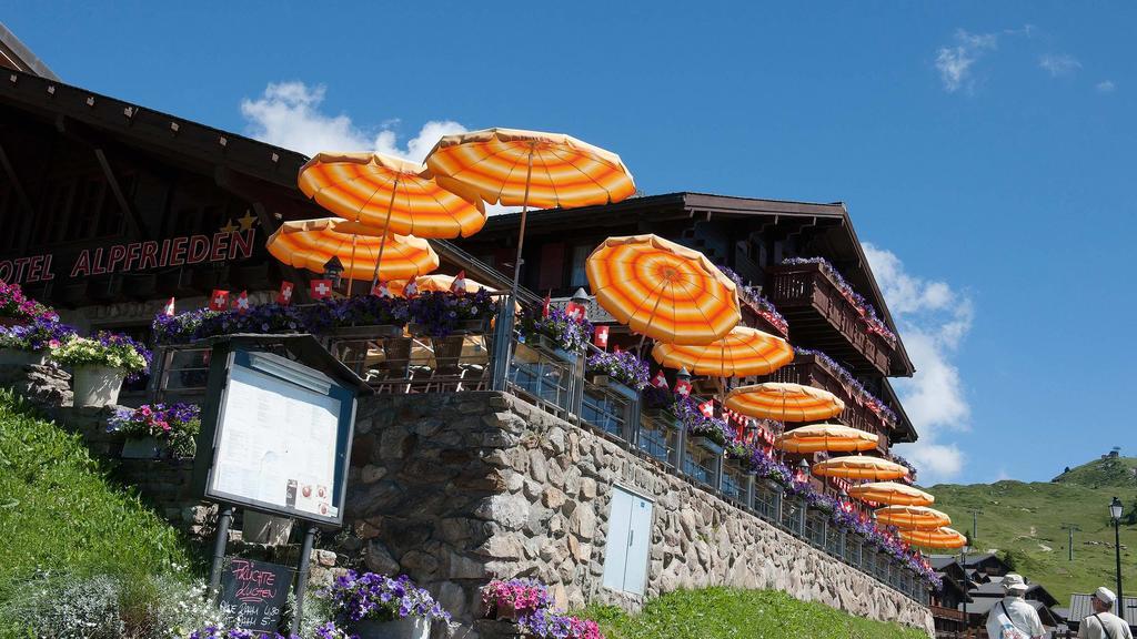 Hotel Alpfrieden Bettmeralp Dış mekan fotoğraf